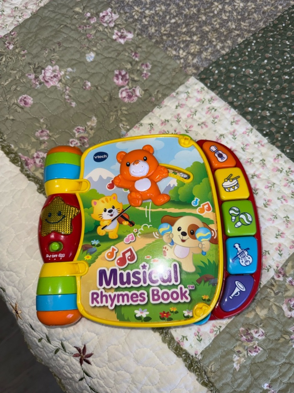 Vtech Musical Rhymes Book - Colorful Interactive Kids Toy